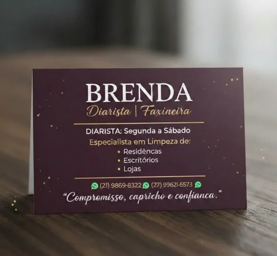 Faxineira / Diarista 