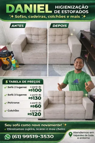 Daniel Higienizaçao de estofados 