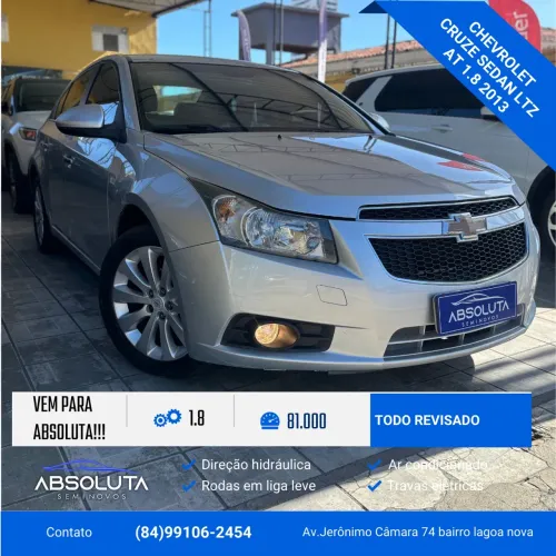 Chevrolet Cruze LTZ 1.8 16V Flexpower 4P Aut. 2013