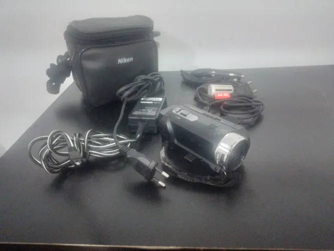 Filmadora Sony handycam 67x com projetor imbutido