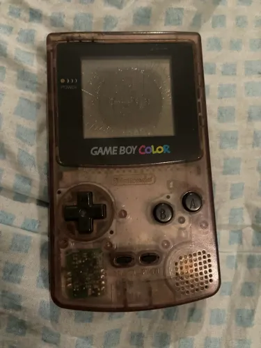 Game Boy Color com Defeito não liga Precisa trocar Película polarizadora 