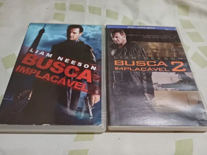 Duologia Busca Implacável dvd original