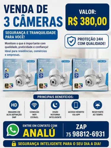 Venda de Câmeras