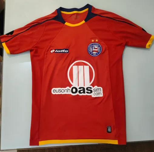 Camisa Oficial do Bahia 2010 Fúria Tricolor Lotto