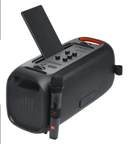 JBL PartyBox com microfone