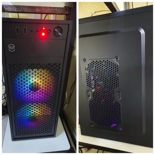 Computador Desktop AMD Ryzen 3 2200G + 8gb + SSD 256gb w10 pro ,muito novo!