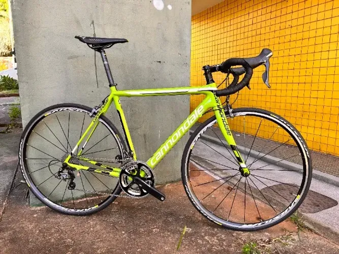 Bike Speed Cannondale Supersix EVO Ultegra tam 52 Carbon 2015 Pouquissimo Uso!
