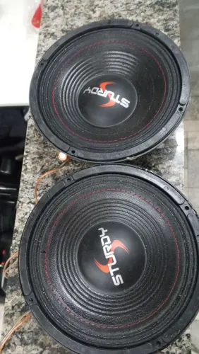 Médio grave 8 Pol  200 RMS precisa de reparo par.