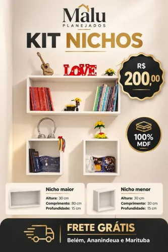 Promoção kit nichos