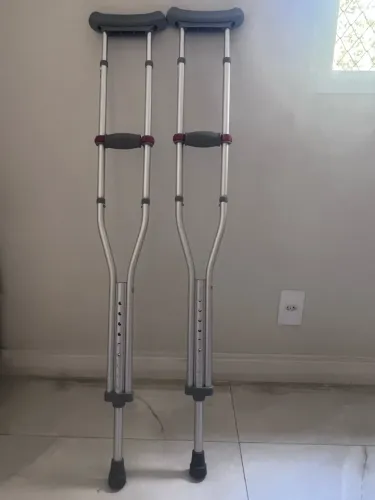 Muleta de alumínio