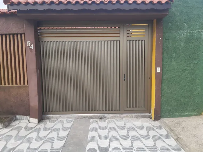 Portao de aluminio