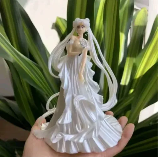 Boneca estatueta Sailor moon Tsukino Usagi Noiva