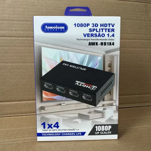 Adaptador HDMI splitter 1x4
