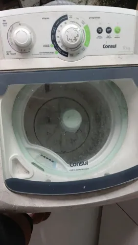 Máquina de lavar + transformador