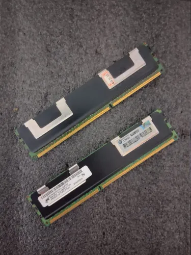 Memória 8GB DDR3 ecc 2x4gb
