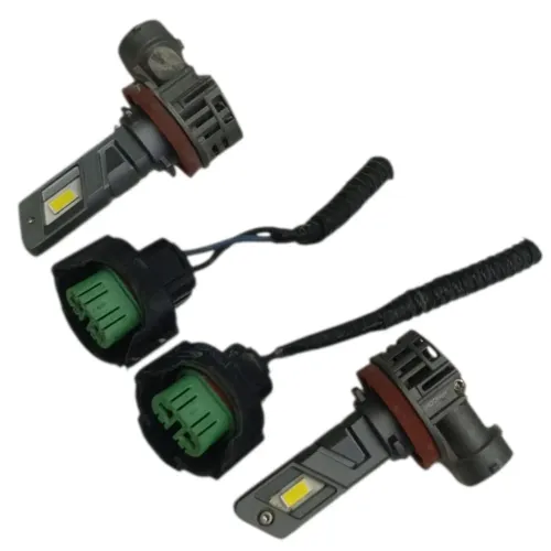 Par Lâmpada H8/h9/11/16-2 Led Nano S14x 6500k Cambus Led T10