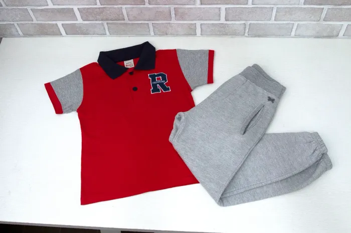 Kit camiseta e calça infantil