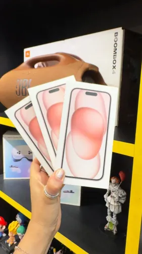 1 ano de garantia apple - iphone 15 128gb - Lacrado