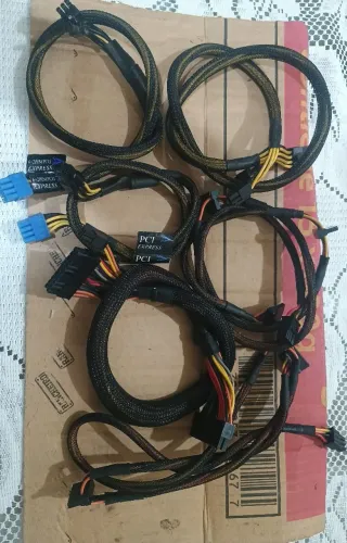 Jogo de cabos fonte modular Silverstone ou Similares