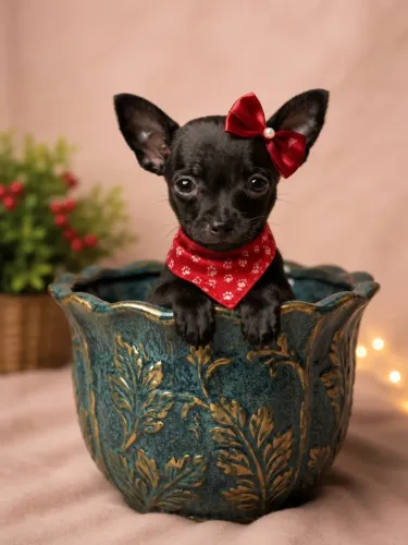 Lindos filhotes de Pinscher 0