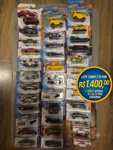 35 raridades Hot Wheels 
