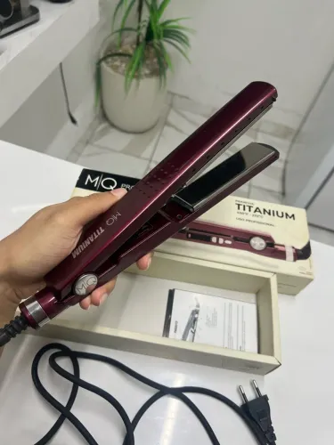Prancha M/Q titanium profissional