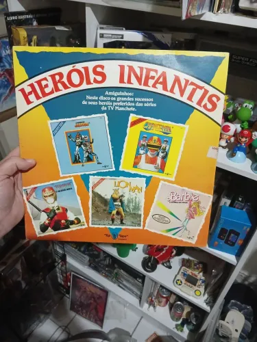 Lp heróis infantis (músicas séries japonesas de heróis)