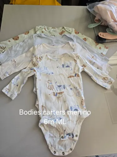 4 bodies carters menino manga longa