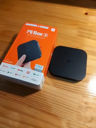 Xiaomi Mi Box S Voice 4k 8gb Preto Com 2gb De Memória Ram Preto De Voz