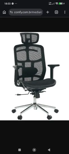 Cadeira gamer ergonomica comfy ergopro