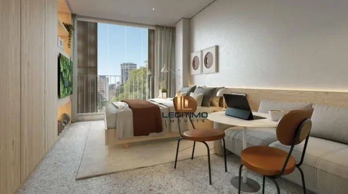 Studio à Venda na Vila Madalena, 1 Dormitório, Lazer Completo, 250m da Estação Vila Madale
