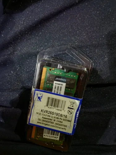 Lote Memória ram Kingston notebook 16GB ddr4