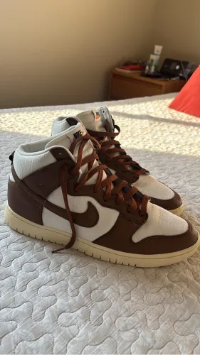 Tênis nike dunk high vintage pecan 44