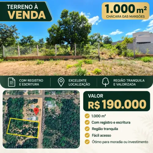 Terreno 1000m