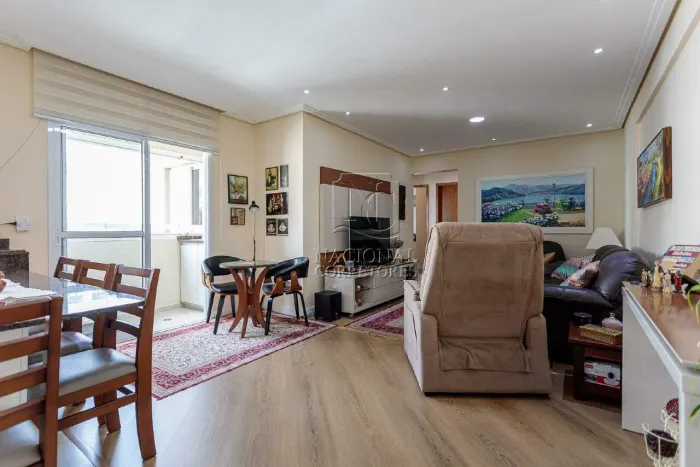 Apartamento com 3 dormitórios à venda, 98 m²- Campestre - Santo André/SP
