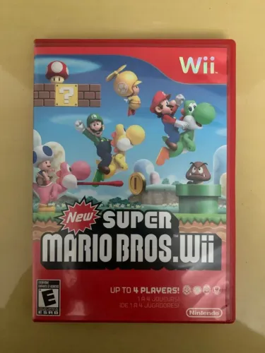 Capa New Super Mario Bros sem CD