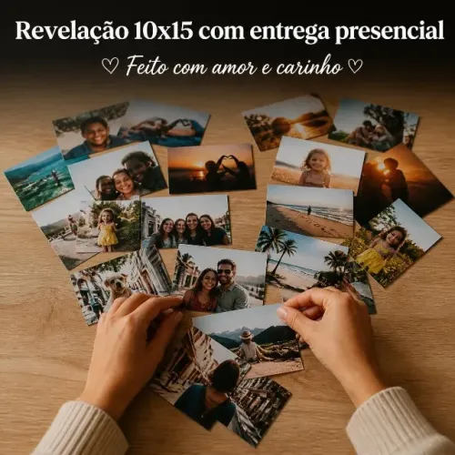 Revelação de Fotografias 10x15