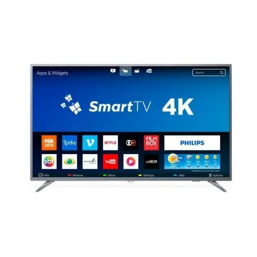 Tv 55" 4k Smart Wi-Fi - pra sair logo 