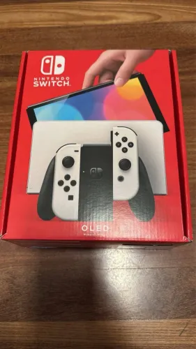 Switch Oled Branco Nacional