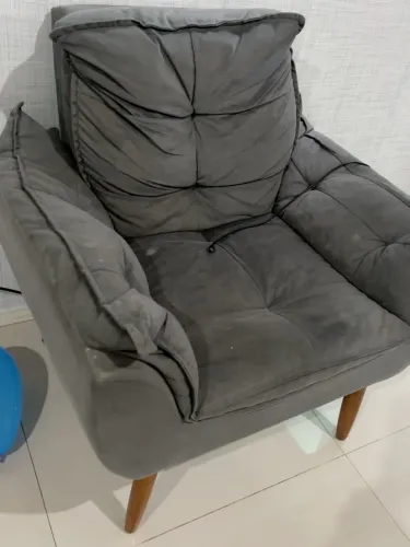 Poltrona cinza