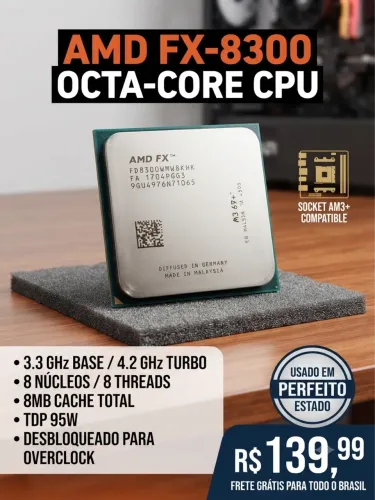 Processador amd Fx8300