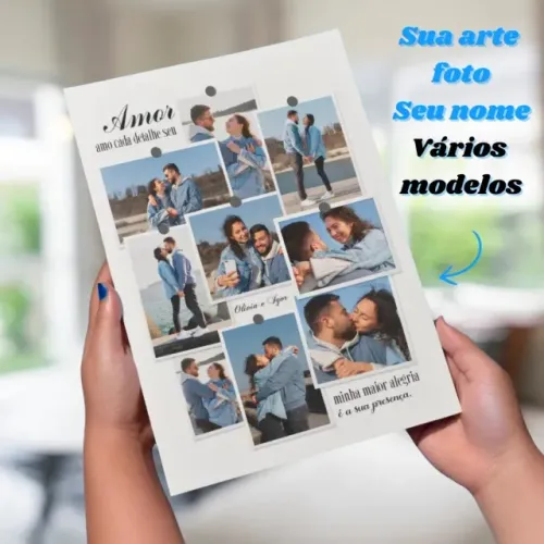 Placa Quadro Decorativo em MDF Personalizado com foto