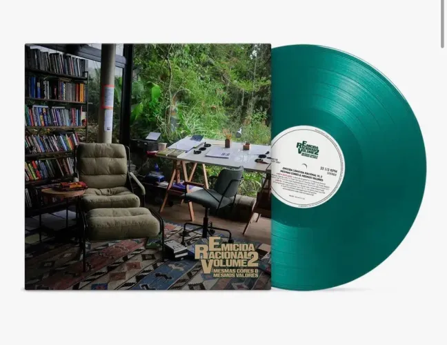 Emicida Vinil Mesmas Cores e Memos Valores - Vol. 2