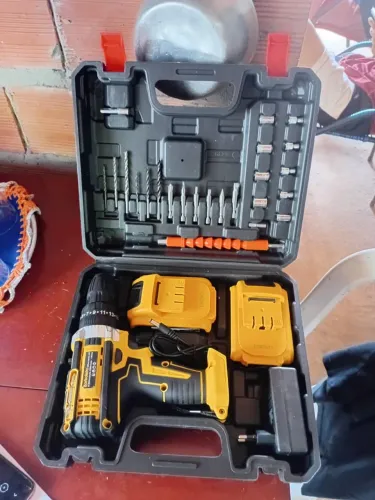 ? PARAFUSADEIRA/FURADEIRA SEM FIO 48V + MALETA | NOVA | ENTREGA RÁPIDA