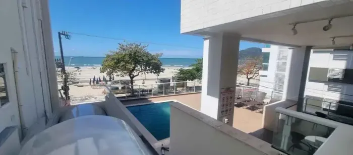 Frente mar 100% mobiliado!