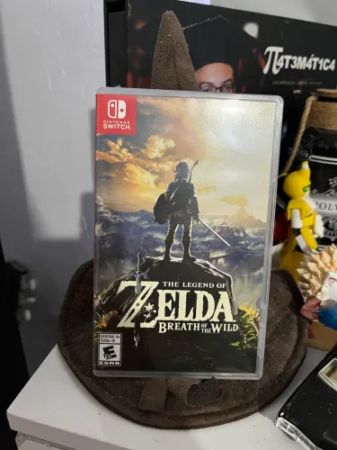 Zelda Breath of the Wild mídia física nintendo switch