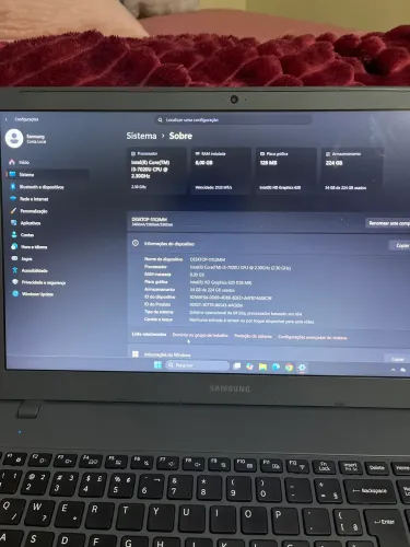 Notebook Samsung NP350XAA