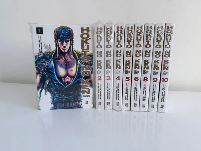 Hokuto no Ken volumes 1 ao 6 + 8,9 e 10