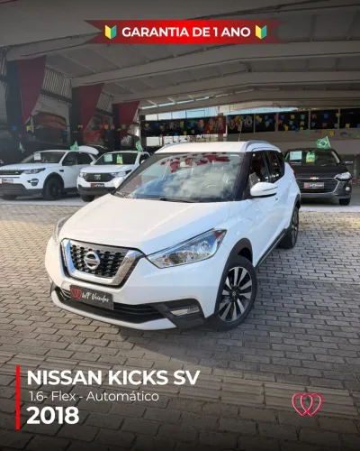 Nissan Kicks SV 1.6 16V Flexstar 5P Aut. 2018