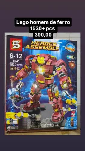 Lego homem de ferro 1530+pcs